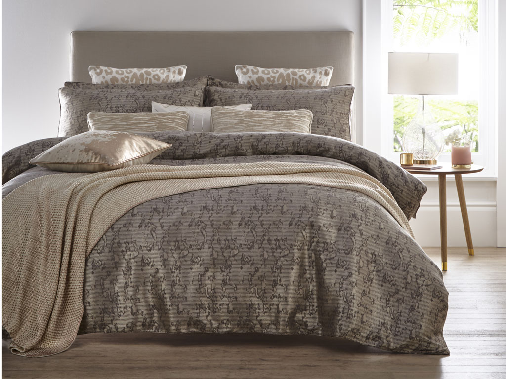 Tess Daly Lux Natural Duvet Cover Sets and Coordinates